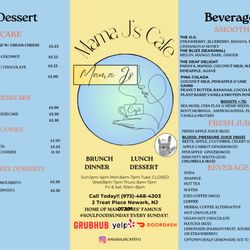 Mama J's Cafe - Updated Menu