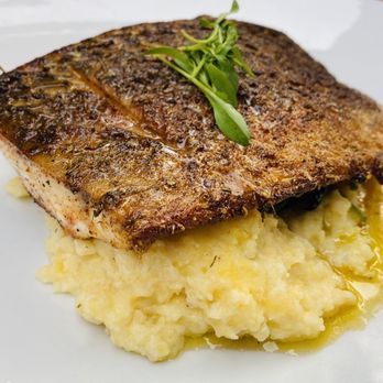 Ostra - Roasted Gulf Redfish (minus the roasted Tomato) - New American Near Me - San Antonio, Texas