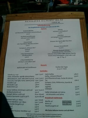 Menu photo 1 Elmauer Alm Krün, BY