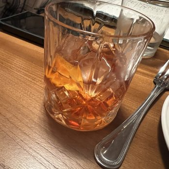 Salice - Their version of a manhattan - Italian Near Me - Homewood, Alabama