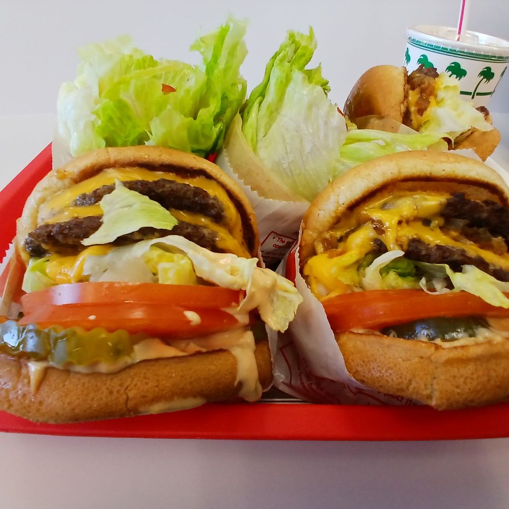 In-N-Out Burger - Double, Double Animal Style Cheese Burgers, so yummy and delicious;) - Burgers Near Me - Redlands, California In-N-Out Burger - Double, Double Animal Style Cheese Burgers, so yummy and delicious;) - Burgers Near Me - Redlands, California