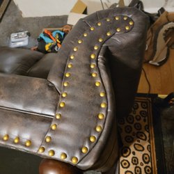 Fixed Right Furniture - installing front decorative panel to sofa call 315 283 8122