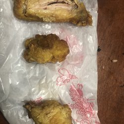 China Panda - That's 3 wings! How? Plus raw inside.