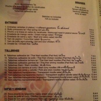 Siam - Thai Near Me - Madrid, M