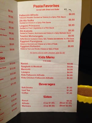 Menu photo 5 Venice Pizza & Pasta Newark, TX Menu photo 5 Venice Pizza & Pasta Newark, TX