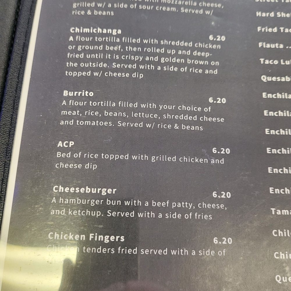 Lulu's Latin Food - This is the kids menu - Desserts Near Me - Lawrence, Kansas Lulu's Latin Food - This is the kids menu - Desserts Near Me - Lawrence, Kansas