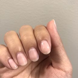 Chipped gel polish in less than a week.