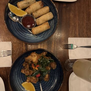 Ben Thai Cafe - Vegetarian Spring Rolls and Murder Wings - Thai Near Me - San Francisco, California