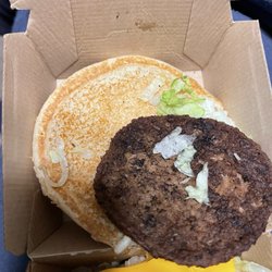 Dry burger