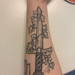 Mama Tried Tattoo Parlor - Sword tattoo