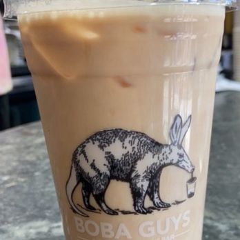 Boba Guys - Black Rose milk tea - Bubble Tea Near Me - Culver City, California