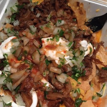 Tacos los Potrillos - Al Pastor Nachos - Tacos Near Me - West Covina, California