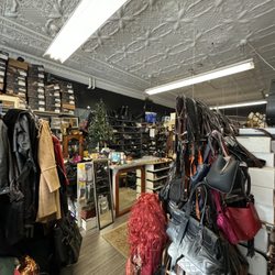 Nashua Shoe Repair - Inside front counter from doorway