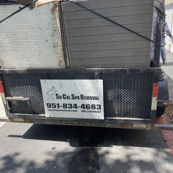 So Cal Spa Removal - bye bye spa - until the next one - Junk Removal & Hauling Near Me So Cal Spa Removal - bye bye spa - until the next one - Junk Removal & Hauling Near Me