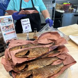 Frenchy's Stone Crab and Seafood Market - Smoked branzino