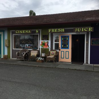 Cinema & Juice Bar - Outside - Live/Raw Food Near Me - Friday Harbor, Washington Cinema & Juice Bar - Outside - Live/Raw Food Near Me - Friday Harbor, Washington