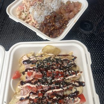 Rising Tide Poke - Poke nachos - Poke Near Me - Kapaau, Hawaii