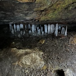 Raccoon Creek State Park - Ice cycles