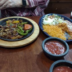 Tequila Grill - Lunch fajitas