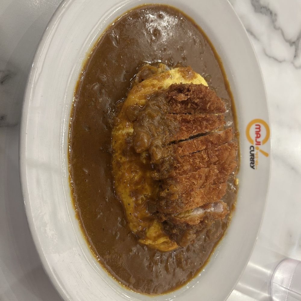 Omelet Curry With Pork Cutlet Omelet Curry With Pork Cutlet