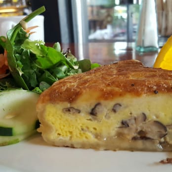 Petite Provence - Mushroom and Guyere quiche with green salad. Nom nom nom! - Bakeries Near Me - Portland, Oregon Petite Provence - Mushroom and Guyere quiche with green salad. Nom nom nom! - Bakeries Near Me - Portland, Oregon