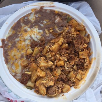 La Milpa - Chorizo and papas with beans! Sooooo good! (P.S. To go order) - Mexican Near Me - Milpitas, California La Milpa - Chorizo and papas with beans! Sooooo good! (P.S. To go order) - Mexican Near Me - Milpitas, California