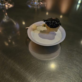Alinea - Hot potato, cold potato (oustanding) - New American Near Me - Chicago, Illinois