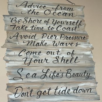JJ's Cafe - I loved all the little quotes they have painted through restaurant! - Breakfast & Brunch Near Me - Rockport, Texas JJ's Cafe - I loved all the little quotes they have painted through restaurant! - Breakfast & Brunch Near Me - Rockport, Texas
