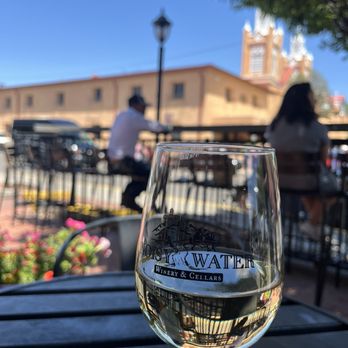 Noisy Water Winery - Glass of sweet wine - Wine Tasting Room Near Me - Albuquerque, New Mexico