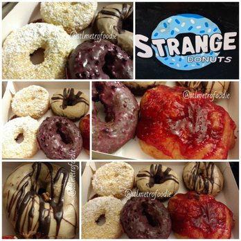 Strange Donuts - Gooey Butter Cake, Turtle, Blackberry, Strawberry Jalapeno - Donuts Near Me - Maplewood, Missouri Strange Donuts - Gooey Butter Cake, Turtle, Blackberry, Strawberry Jalapeno - Donuts Near Me - Maplewood, Missouri