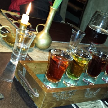 Teigtasche Restaurant - Variety of herbal liquors and vodka - Russian Near Me - Hamburg, HH