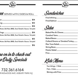 Soul Sistah’s Southern Cuisine