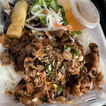 Saigon Cafe - B2. Grilled Pork Noodle Bowl (Bn Tht Nng) - Vietnamese Near Me - Zephyrhills, Florida Saigon Cafe - B2. Grilled Pork Noodle Bowl (Bn Tht Nng) - Vietnamese Near Me - Zephyrhills, Florida