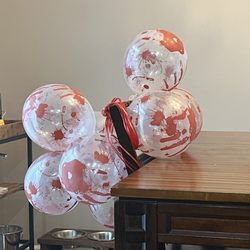 Party City - Less than 24 hours for 40 dollars worth of blown up balloons .