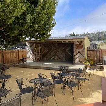 San Gregorio General Store - Outdoor Stage - Grocery Near Me - San Gregorio, California