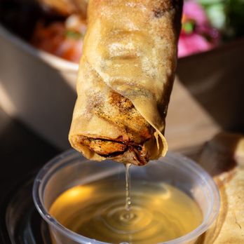 Broken Rice - Crispy Spring Roll with Sweet and Sour Fish Sauce (2 pcs $6.95) - Vietnamese Near Me - Toronto, Ontario Broken Rice - Crispy Spring Roll with Sweet and Sour Fish Sauce (2 pcs $6.95) - Vietnamese Near Me - Toronto, Ontario