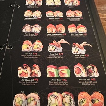 Kiro Sushi - Special rolls menu page - Japanese Near Me - Toronto, Ontario