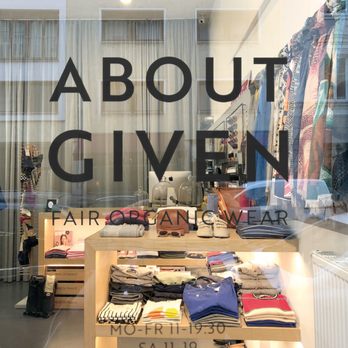 ABOUT GIVEN - ABOUT GIVEN - Fair Organic Wear - Women's Clothing Near Me - Munich, BY