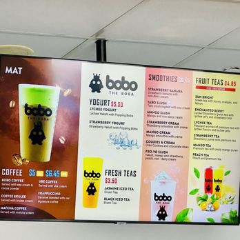 Bobo The Boba - Menu - Bubble Tea Near Me - Northridge, California