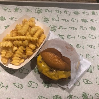 Shake Shack I-Drive - Shack Double w/Fries. - Ice Cream & Frozen Yogurt Near Me - Orlando, Florida Shake Shack I-Drive - Shack Double w/Fries. - Ice Cream & Frozen Yogurt Near Me - Orlando, Florida