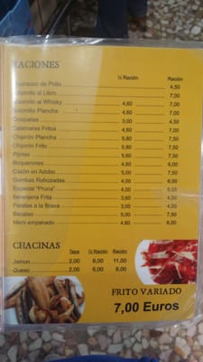 Menu photo 1 Pruna Seville, SE