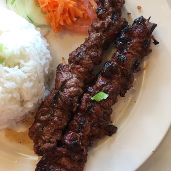 PhoMi2Go - Grilled Lemongrass Beef $9.50 was full of flavor. Came with white rice and small side of vegetables. - Vietnamese Near Me - North Miami Beach, Florida PhoMi2Go - Grilled Lemongrass Beef $9.50 was full of flavor. Came with white rice and small side of vegetables. - Vietnamese Near Me - North Miami Beach, Florida