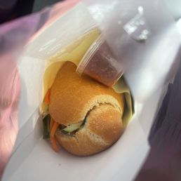 Char Siu Pork Vietnamese Sandwich