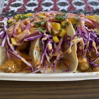 Shaka Kitchen - Lava Rock Shrimp tacos - Breakfast & Brunch Near Me - Hoboken, New Jersey Shaka Kitchen - Lava Rock Shrimp tacos - Breakfast & Brunch Near Me - Hoboken, New Jersey