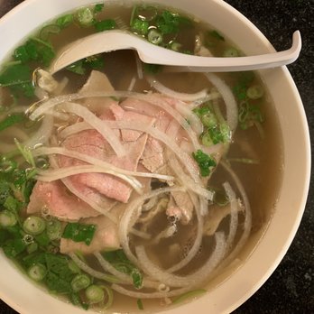 Pho Saigon Pearl - small bowl of pho with 3 cuts of meat = $9.00 - Vietnamese Near Me - Irvine, California Pho Saigon Pearl - small bowl of pho with 3 cuts of meat = $9.00 - Vietnamese Near Me - Irvine, California