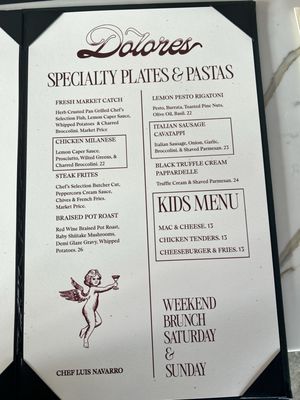 Menu photo 3 Dolores  Long Beach, CA