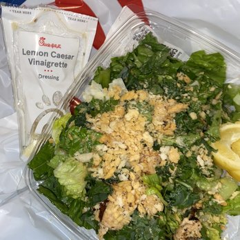 Chick-fil-A - Lemon kale Caesar salad with grilled chicken - Fast Food Near Me - Phoenix, Arizona Chick-fil-A - Lemon kale Caesar salad with grilled chicken - Fast Food Near Me - Phoenix, Arizona