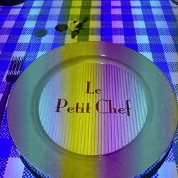 a colorful table setting a colorful table setting