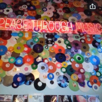 Amoeba Music - Beautiful motto and a beautiful mural made of beautiful vinyl records! - Music & DVDs Near Me - Los Angeles, California Amoeba Music - Beautiful motto and a beautiful mural made of beautiful vinyl records! - Music & DVDs Near Me - Los Angeles, California