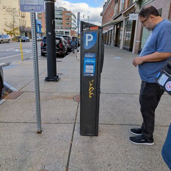 The Salty Chef’s - Modern technology fails here ... give me an old fashioned parking meter!!! - American Near Me - Buffalo, New York